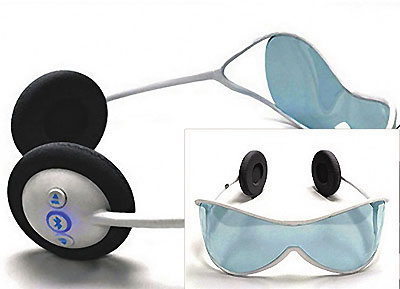 Устройство Mood, совмещающее в себе солнцезащитные очки, плеер и Bluetooth-гарнитуру