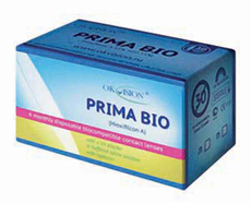 мягкие биосовместимые линзы ежемесячной замены Prima Bio