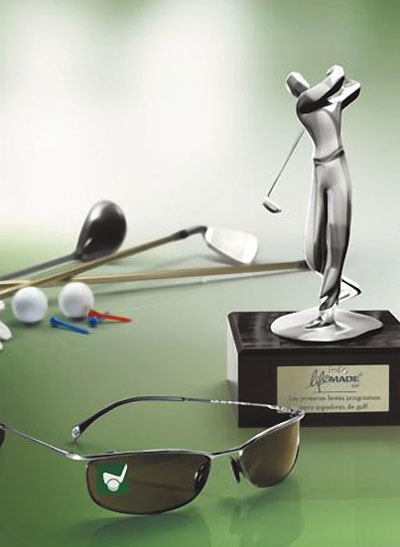 Очки и очковые линзы для игры в гольф 6