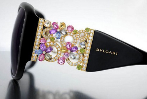 роскошные очки Bvlgari созданы из лучших ювелирных компонентов во всем мире