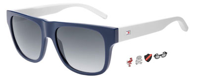Tommy Hilfiger представляет солнцезащитные очки со съемными значками