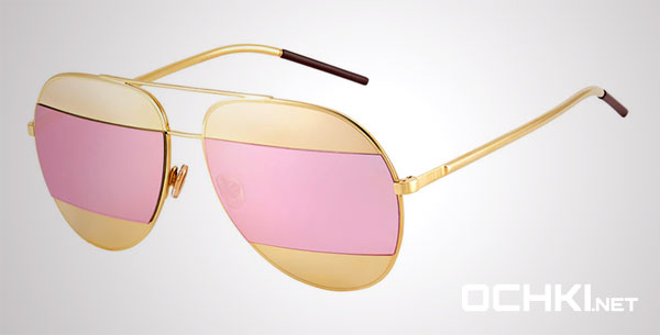 Модный дом Dior представляет очки с полосками на линзах 2