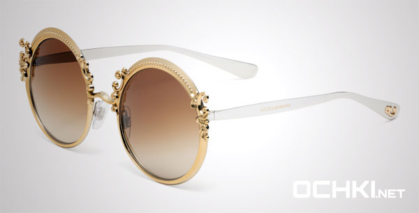 Dolce & Gabbana представила женские очки в стиле «барокко»