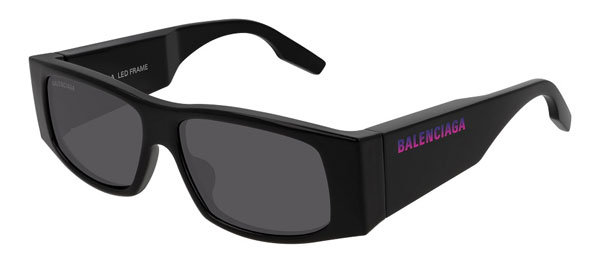 Модный дом Balenciaga представил уникальные очки со светящимся логотипом 2