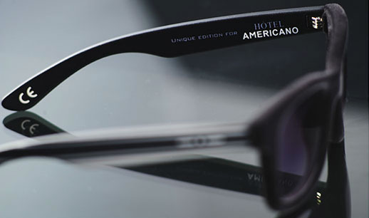 Italia Independent представляет уникальные очки, посвященные отелю Americano