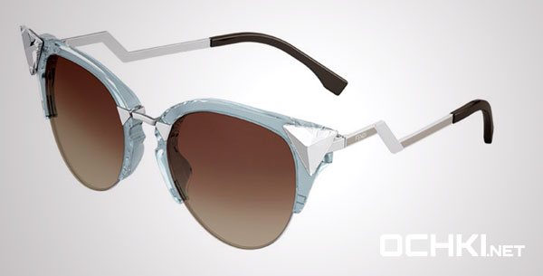 Ретрофутуристичные очки марки Fendi – стильное дополнение летнего образа (+ВИДЕО)