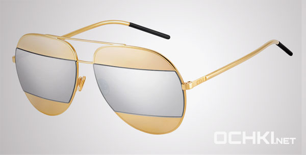 Модный дом Dior представляет очки с полосками на линзах 1