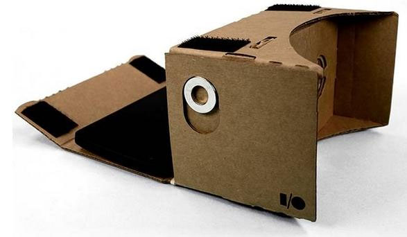 Новое устройство виртуальной реальности от Google изготовлено из простой картонной коробки 1