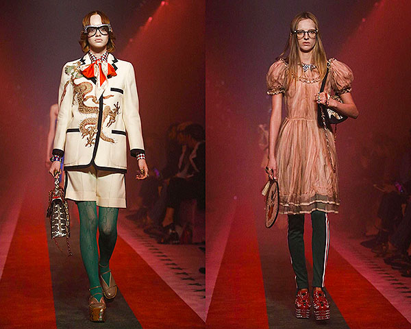 Gucci открыла миланскую Неделю моды показом экстравагантных нарядов и очков 3