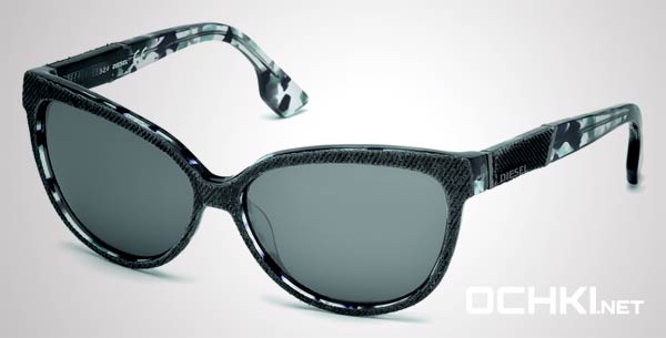 Марка Diesel выпустила очки с необычными элементами в стиле деним 1