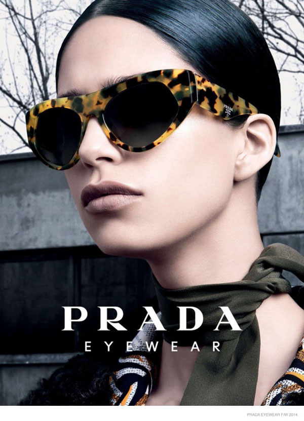 Серые осенние будни ярче с новыми гламурными очками от Prada 2