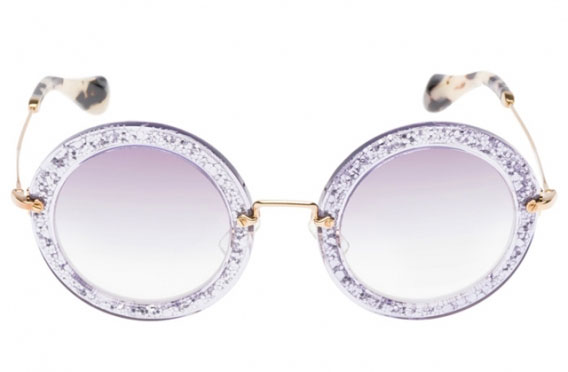 Новые очки от бренда Miu Miu – ослепляющий блеск стразов! 2