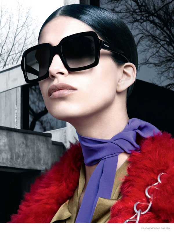 Серые осенние будни ярче с новыми гламурными очками от Prada 1