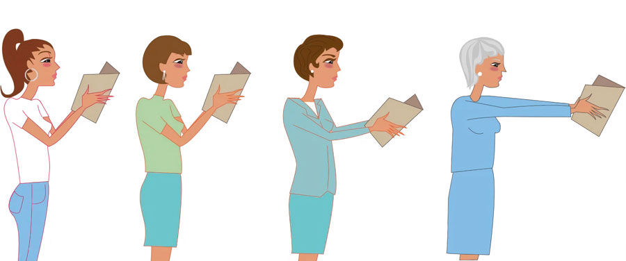 Возрастные изменения зрения