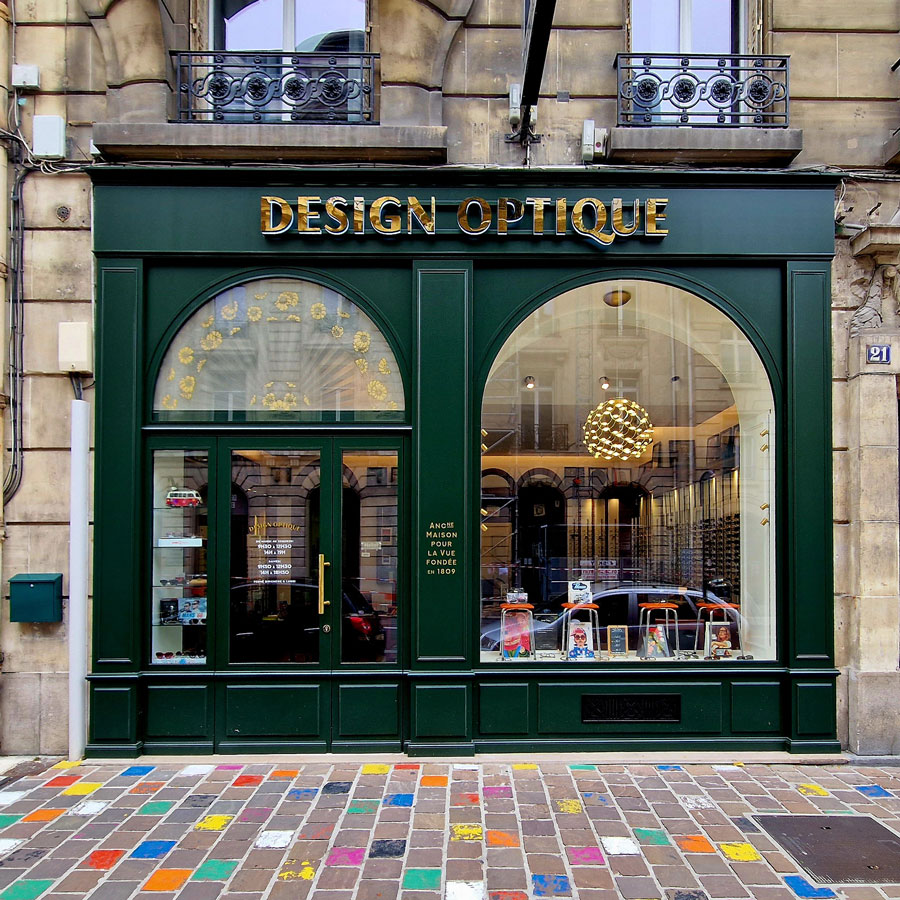 Design Optique: ретробутик в центре Реймса