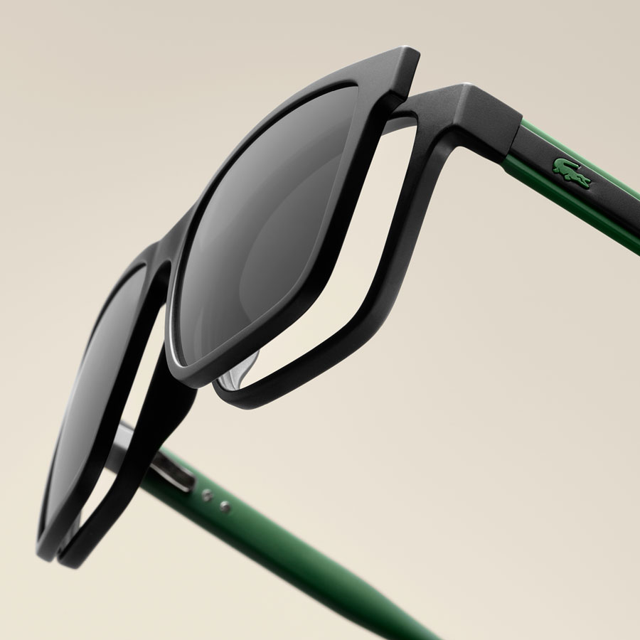 Французский дом Lacoste представил свои первые очки с клипонами