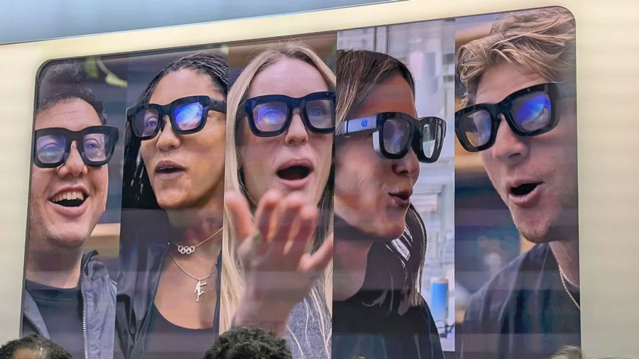 Компания Meta* представила Orion – умные очки смешанной реальности