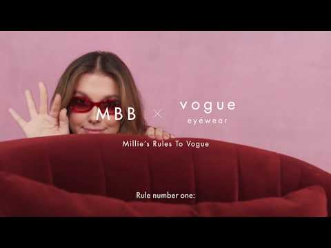 Милли Бобби Браун стала амбассадором бренда Vogue Eyewear
