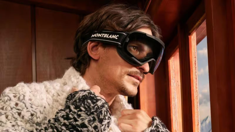 Montblanc представляет горнолыжную маску для самых модных лыжников