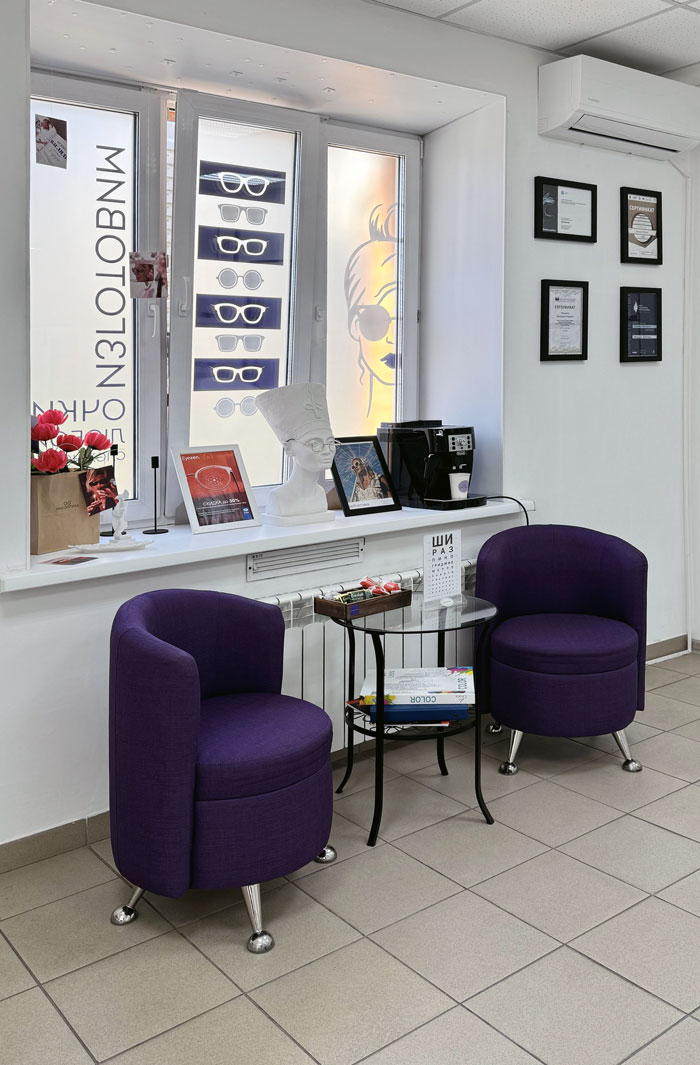«ОкО оптика» –  уютный салон для всей семьи