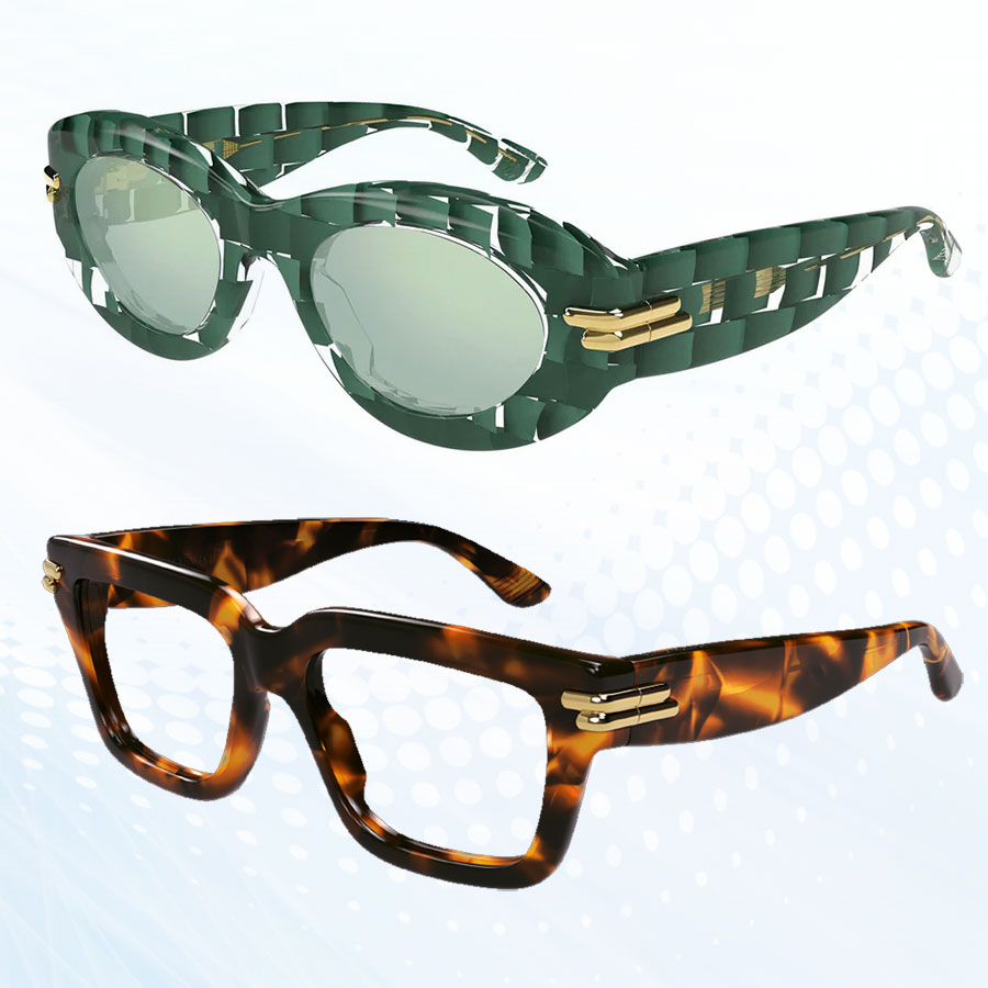 Bottega Veneta представляет очки с эффектом сдержанной роскоши