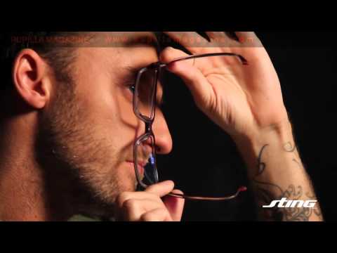 Франческо Факкинетти лицо марки оправ и солнцезащитных очков Sting в 2012 году