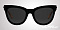 Солнцезащитные очки Le Specs LE DEBUTANTE BLACK RUBBER