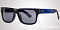 Солнцезащитные очки 9five PERF MODELO Royal Blue & Black Leather