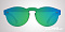 Солнцезащитные очки Retrosuperfuture Tuttolente Paloma Green Regular